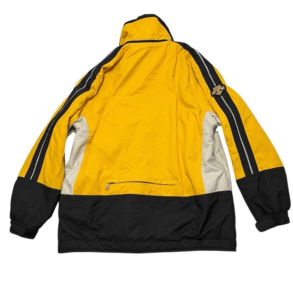Descente Ski Snowboard Jacket Men’s Small Yellow Dermizax Waterproof Full Zip - Picture 14 of 14